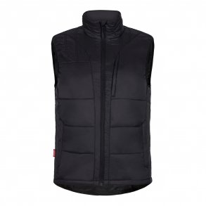 Vest med varmeelement SORT