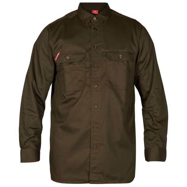 Langrmet Herreskjorte 43/44 Forest Green (53)
