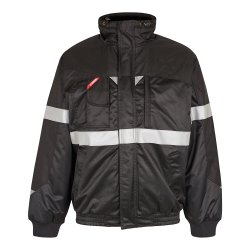 Enterprise pilotjakke med refleks