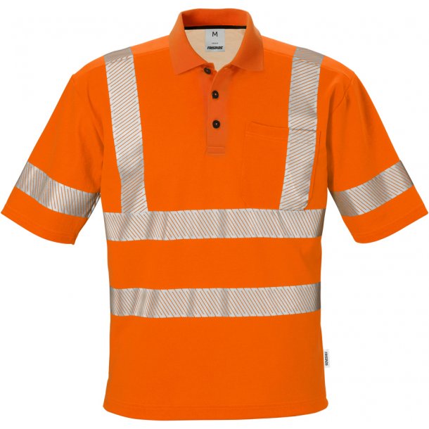 HI VIS POLOSHIRT KL.3 7406