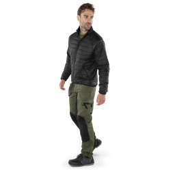 GREEN QUILTED JAKKE 4101 GRP