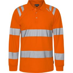 HIGH VIS LANGRMET POLOSHIRT KLASSE 3 7864 GPST