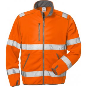 HI VIS SOFTSHELLJAKKE KL. 3 4840