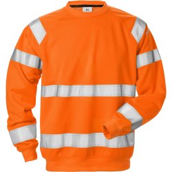 HI VIS SWEATSHIRT KL.3 7084