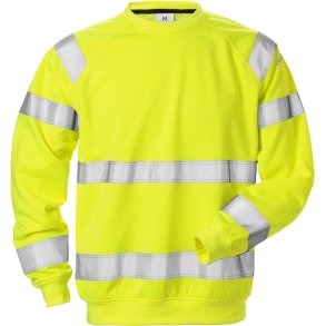 HI VIS SWEATSHIRT KL.3 7084