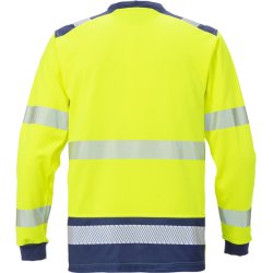 HI-VIS LANG�RMET T-SHIRT KL 3 7724 THV