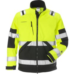 HI VIS SOFTSHELLJAKKE KL.2 4083