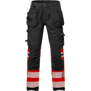 HI VIS HNDVRKER STRETCH BUKSER KL.1 2706