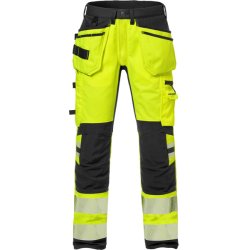 HI VIS HNDVRKER STRETCH BUKSER KL.2 2707