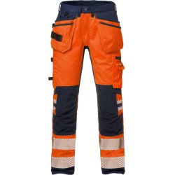 HI VIS HNDVRKER STRETCH BUKSER KL.2 2707