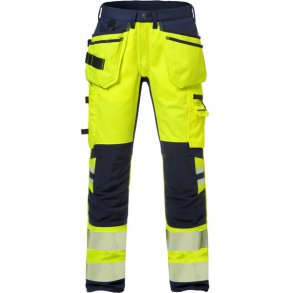 HI VIS HNDVRKER STRETCH BUKSER KL.2 2707