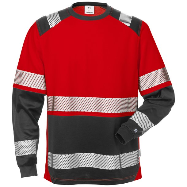 HI VIS LANG�RMET T-SHIRT KL.2 7457