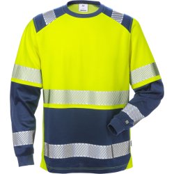 HI VIS LANG�RMET T-SHIRT KL.2 7457