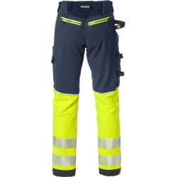 HI VIS HNDVRKER STRETCH BUKSER KL.1