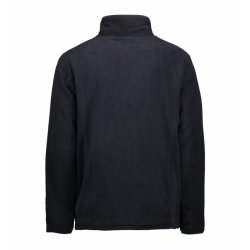 Mikrofleece cardigan med for