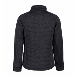Quiltet fleecejakke