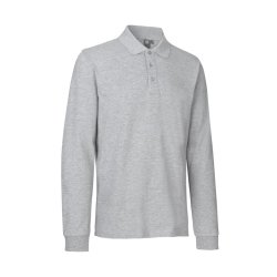 Langrmet poloshirt | stretch Herre