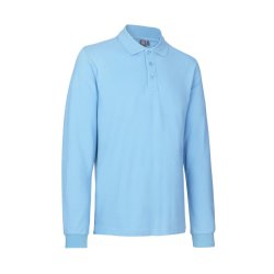 Langrmet poloshirt | stretch Herre