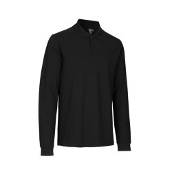 Langrmet poloshirt | stretch Herre