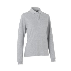 Langrmet poloshirt | stretch Dame