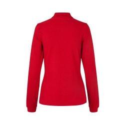Langrmet poloshirt | stretch Dame