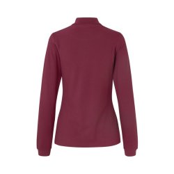 Langrmet poloshirt | stretch Dame