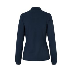Langrmet poloshirt | stretch Dame