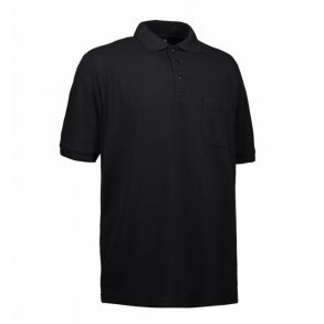 Klassisk poloshirt m/lomme