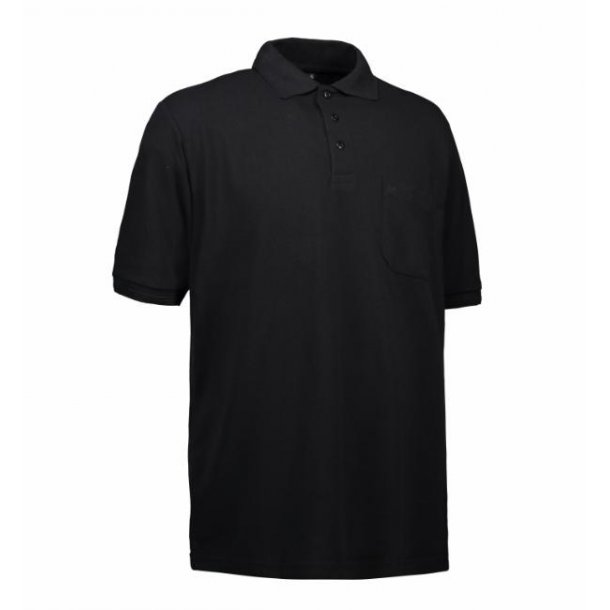 Klassisk poloshirt m/lomme