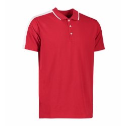 Poloshirt m/ kontrastbnd