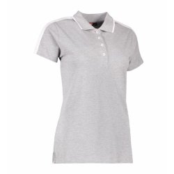 Poloshirt m/ kontrastbnd