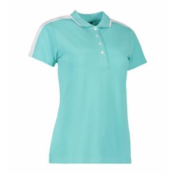 Poloshirt m/ kontrastbnd
