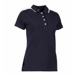 Poloshirt m/ kontrastbnd