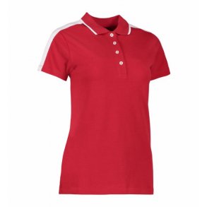 Poloshirt m/ kontrastbnd