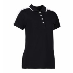 Poloshirt m/ kontrastbnd