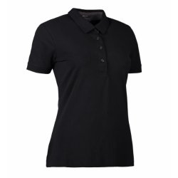 Business polo m/stretch