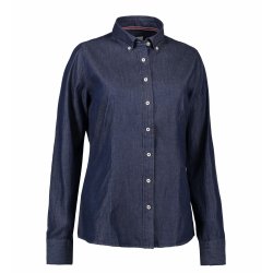 Light Weight Denim skjorte L/S