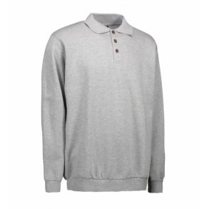 Klassisk polosweatshirt