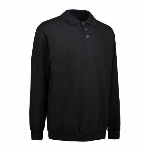 Klassisk polosweatshirt