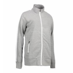 Cardigan kontraststrib