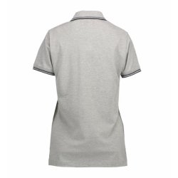 Stretch contrast poloshirt