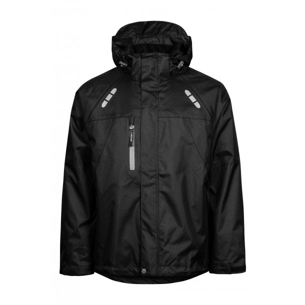 ndbar Regnjakke 5XL Sort (07)