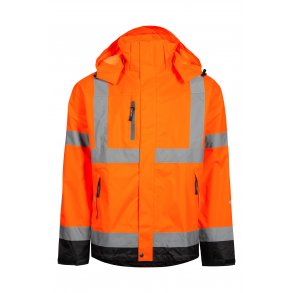 ndbar Hi-Vis regnjakke