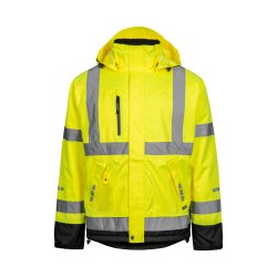 ndbar Hi-Vis vinterregnjakke