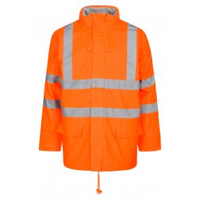 Hi-Vis Brandhmmende Vinterregnjakke