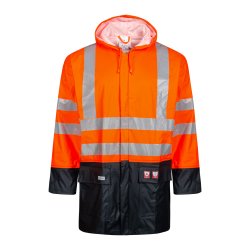 Hi-Vis Brandhmmende Regnjakke 