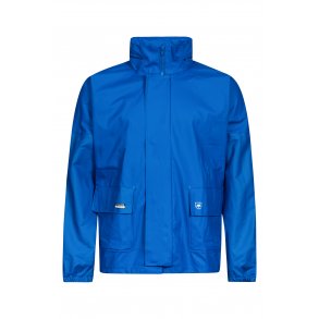 Regnjakke i kraftig PU/PVC kvalitet