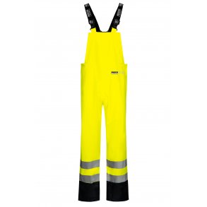 Hi-Vis regnoverall i PU kvalitet
