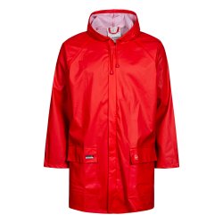 Regnjakke i PU kvalitet