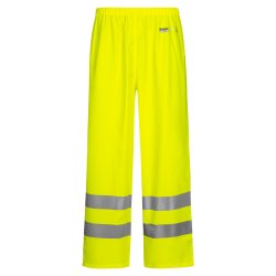 Hi-Vis regnbukser i PU kvalitet